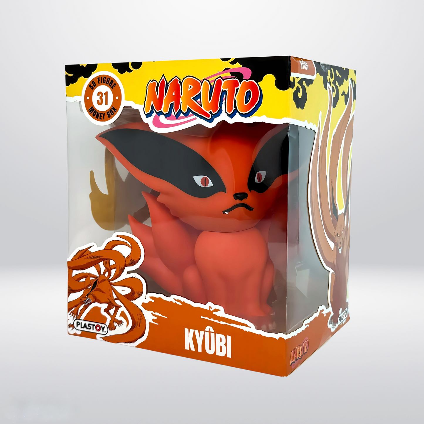 Tirelire Naruto - Démon Renard à Neuf Queues - Kurama Kyûbi