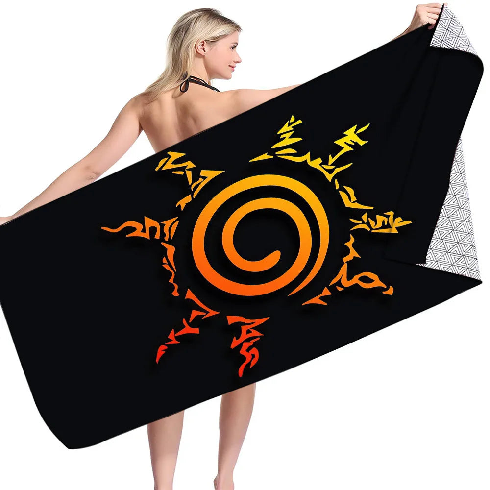 Serviette Naruto - Sceau du Démon Renard à Neuf Queues (Kyûbi Kurama)