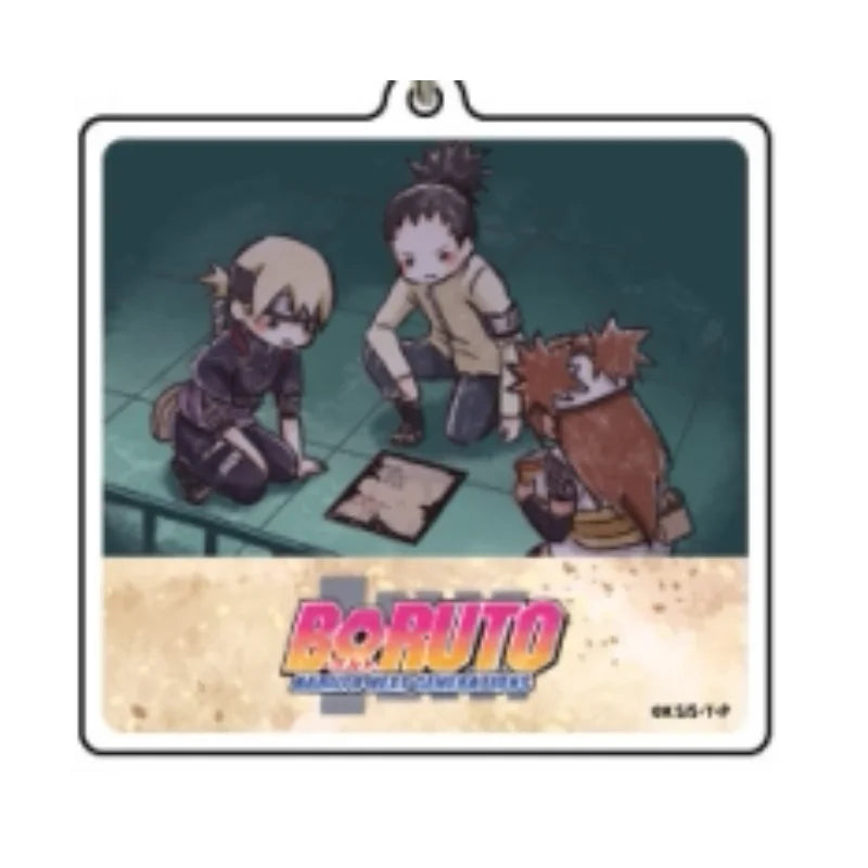 Porte-Clé Naruto - Shikadai, Inojin et Chocho