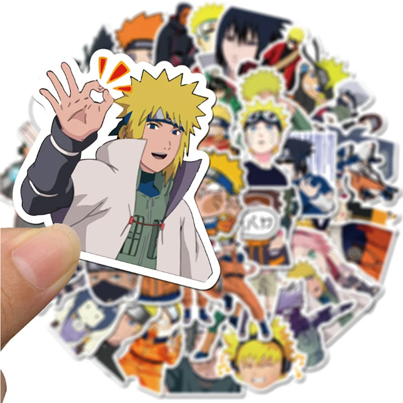 Lot 50 Stickers Naruto