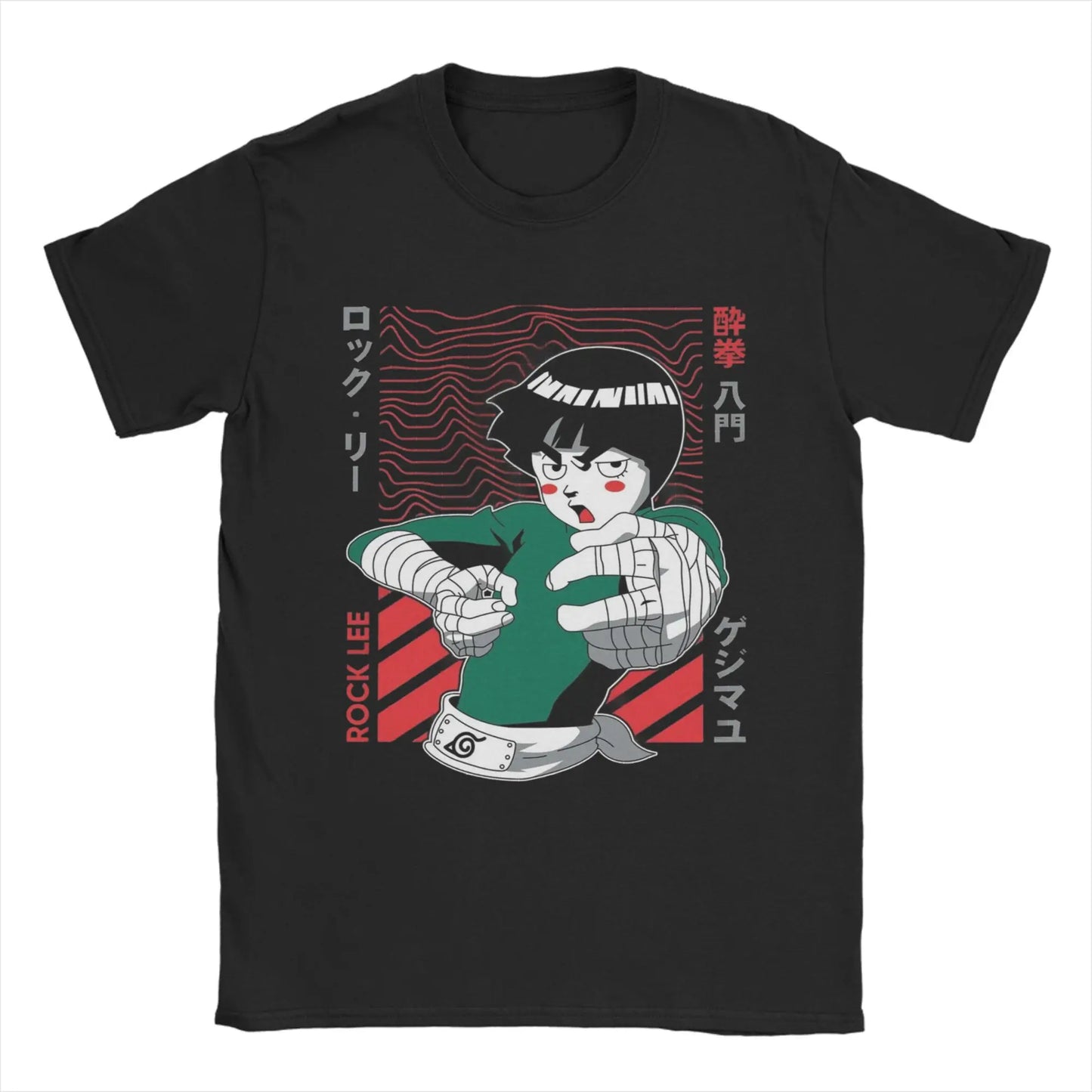 T-Shirt Naruto - Rock Lee Technique de L'Homme Ivre