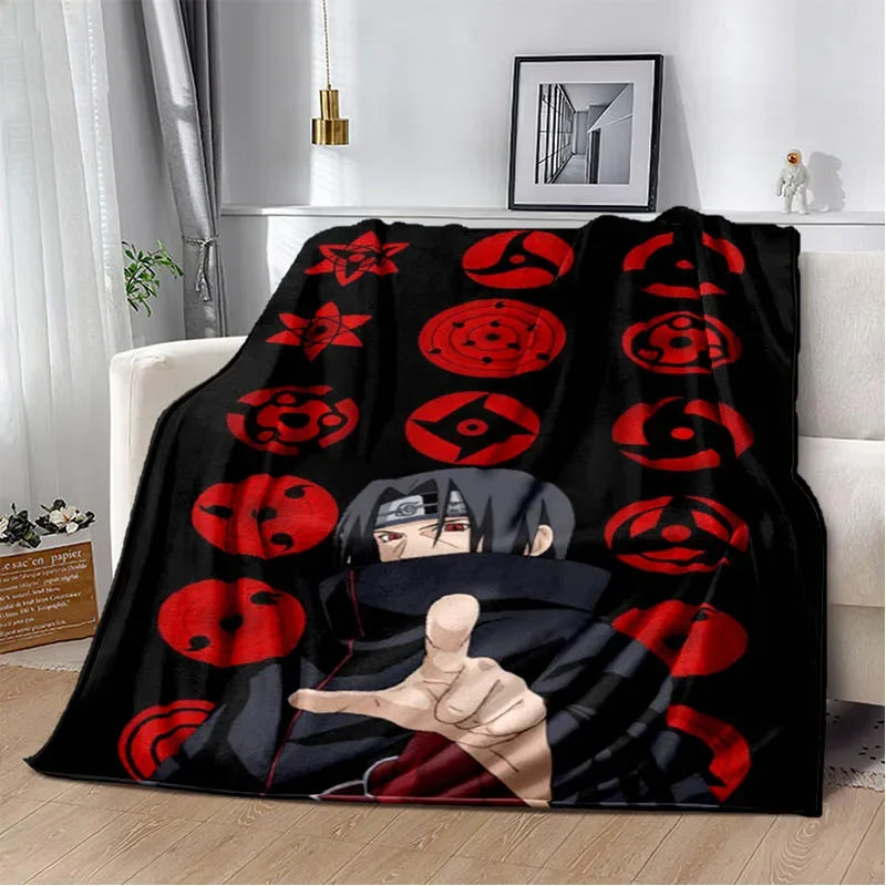 Plaid Naruto - Différents Sharingan