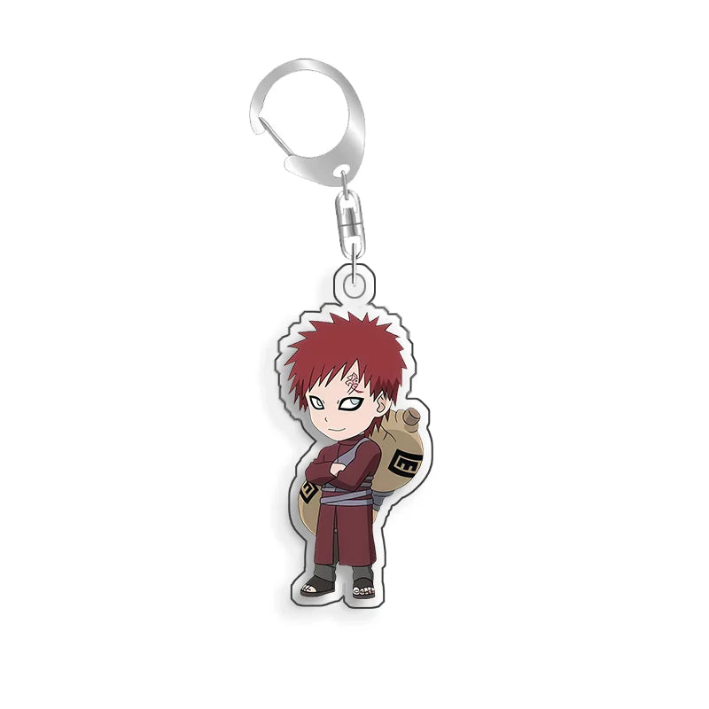Porte-Clé Acrylique Naruto - Gaara et sa Gourde de Sable