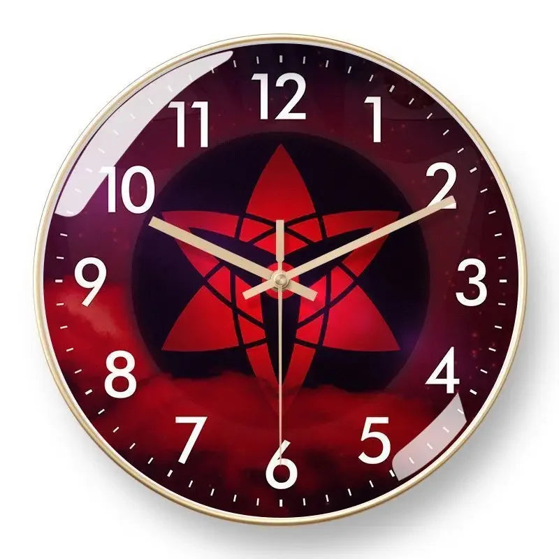 Horloge Murale Naruto - Mangekyō Sharingan