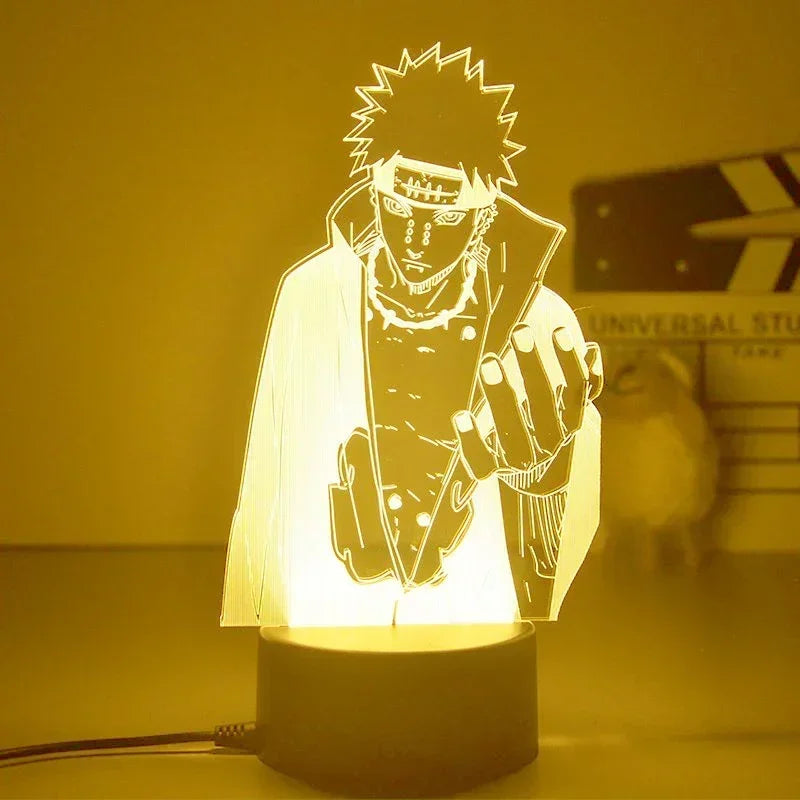 Lampe 3D Naruto - Avatar de Pain "Tendô" - Corps de Yahiko