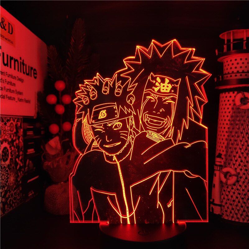 Lampe Naruto et Jiraya