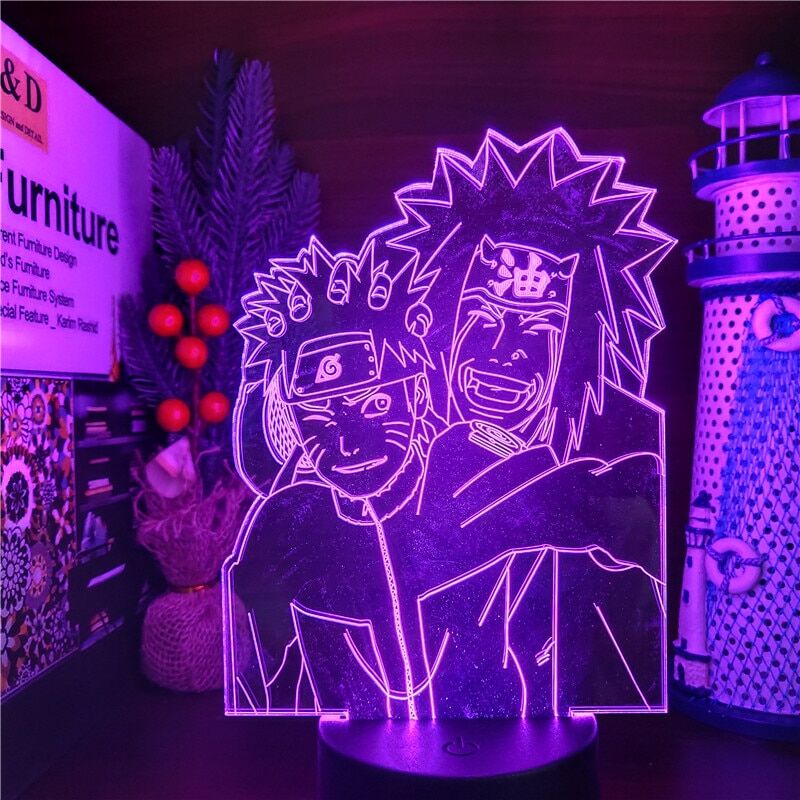 Lampe Naruto et Jiraya
