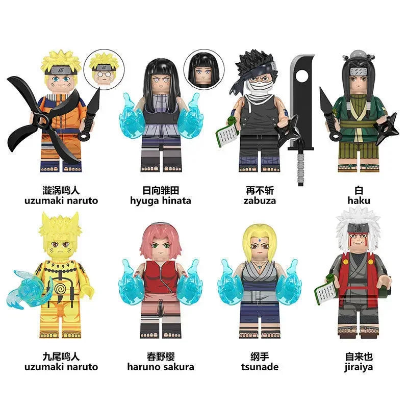 LEGO Naruto - 8 Minifigurines Zabuza et les Sannin