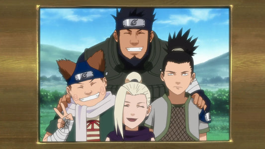 L'Équipe 10 : le trio Ino-Shika-Chô d'Asuma