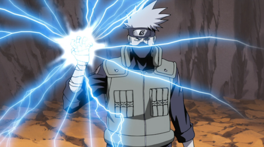 Le Chidori et le Raikiri : la foudre de Kakashi