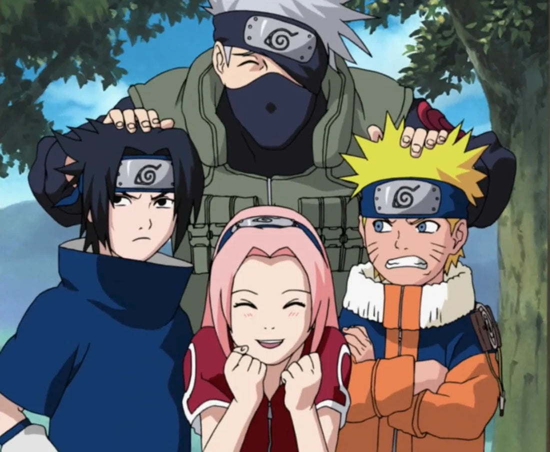 L'Équipe 7 : l'équipe de Kakashi dans Naruto