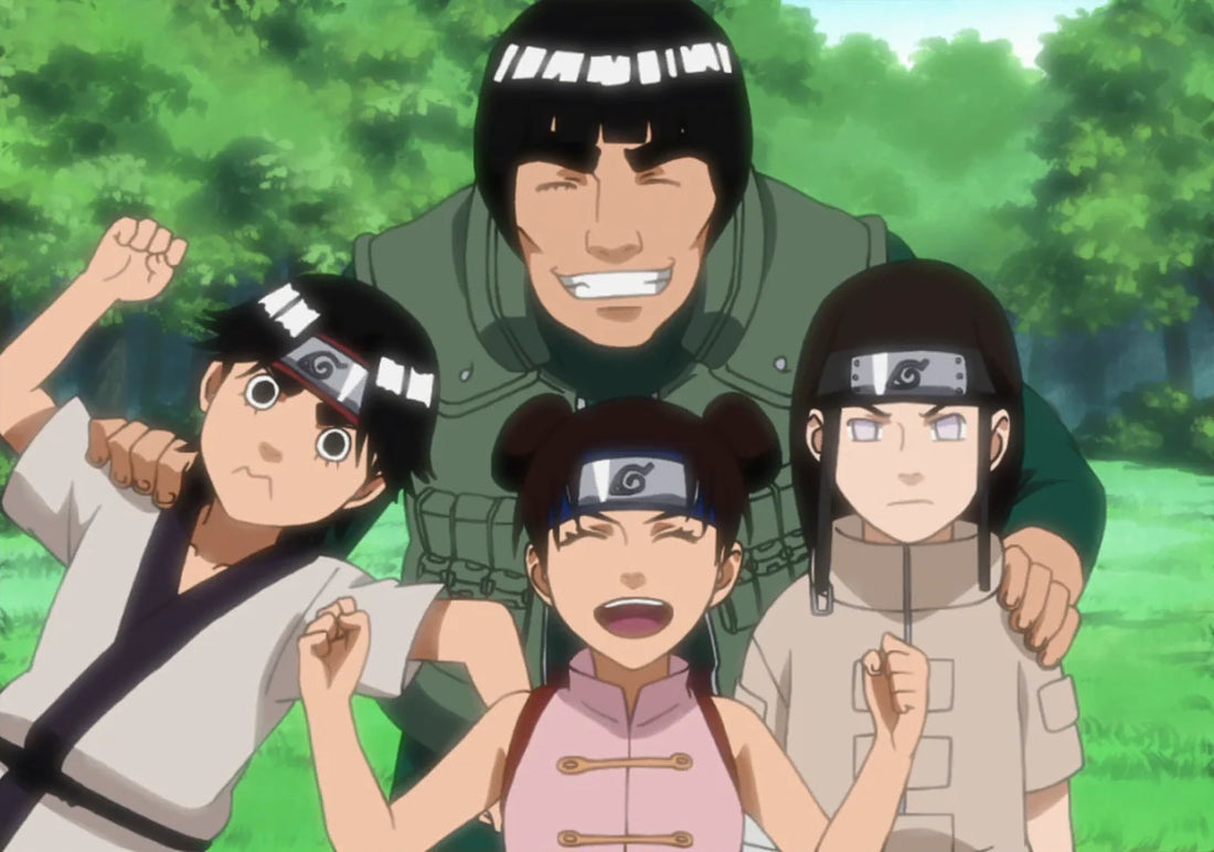 La Team Guy : l'équipe du taijutsu de Konoha