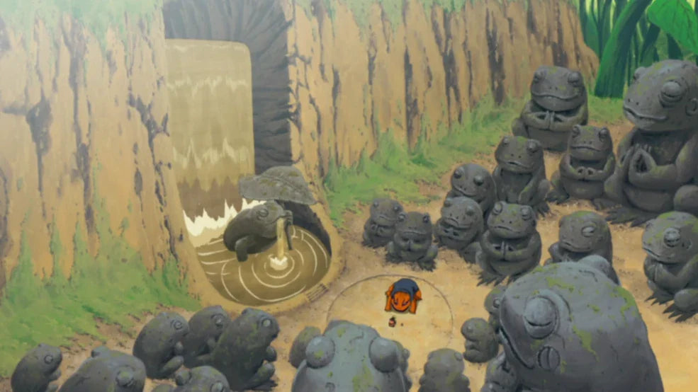 Les invocations et le Mont Myôboku dans Naruto