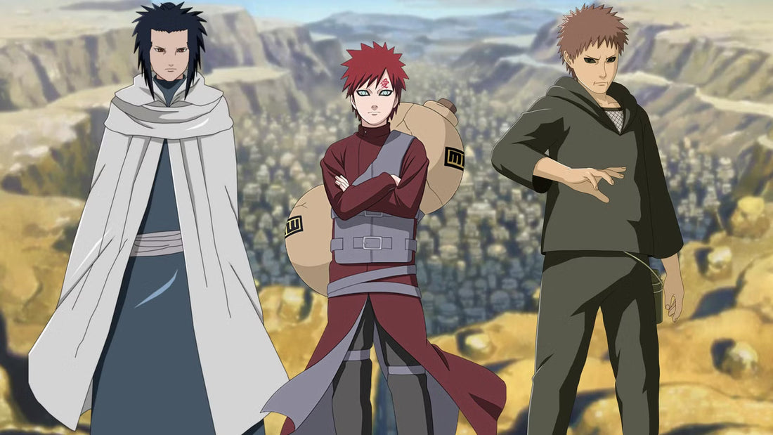 Les Kazekage : les cinq dirigeants de Sunagakure