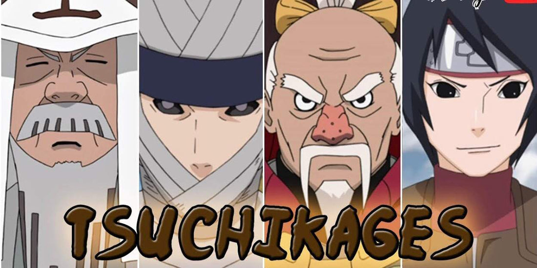 Les Tsuchikage : les quatre dirigeants d'Iwagakure
