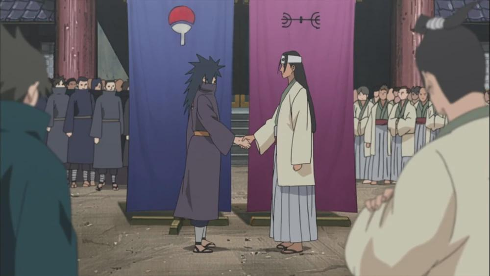Madara et Hashirama : l'amitié fondatrice de Konoha