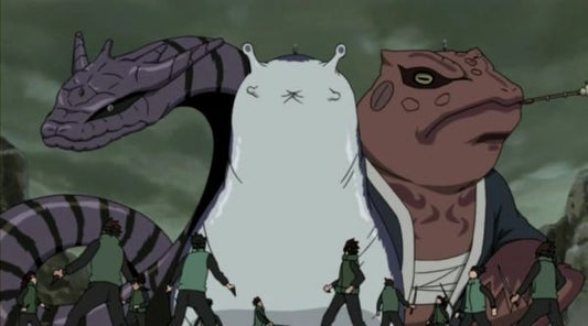 Gamabunta, Manda, Katsuyu : les invocations des Sannin