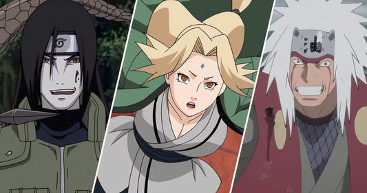 Les Trois Sannin : Jiraya, Tsunade, Orochimaru