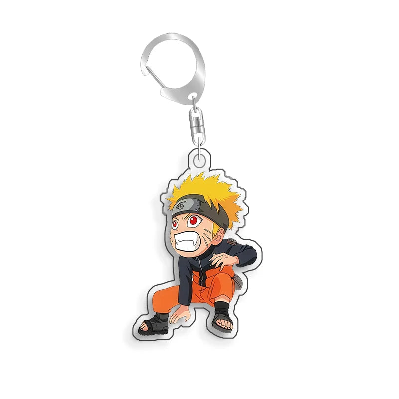 Porte-Clé Acrylique Naruto - Naruto en Mode Kyûbi