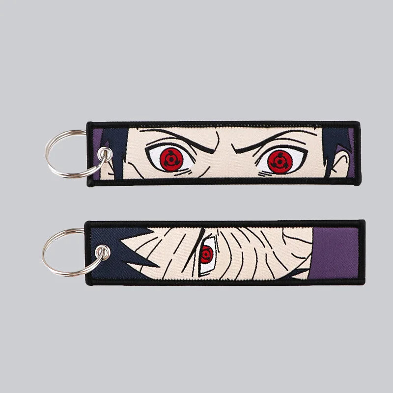 Porte-Clé Naruto - Sasuke Uchiha et son Sharingan