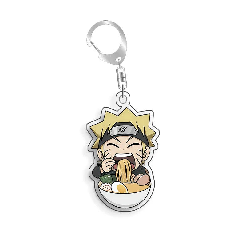 Porte-Clé Acrylique Naruto - Naruto Uzumaki et son Bol de Ramen