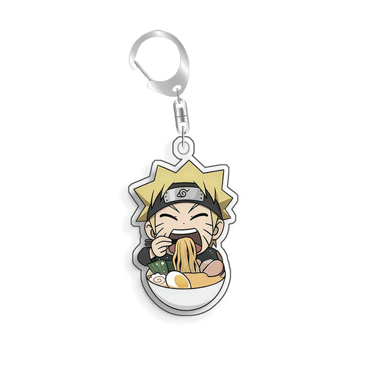 Porte-Clé Acrylique Naruto - Naruto Uzumaki et son Bol de Ramen