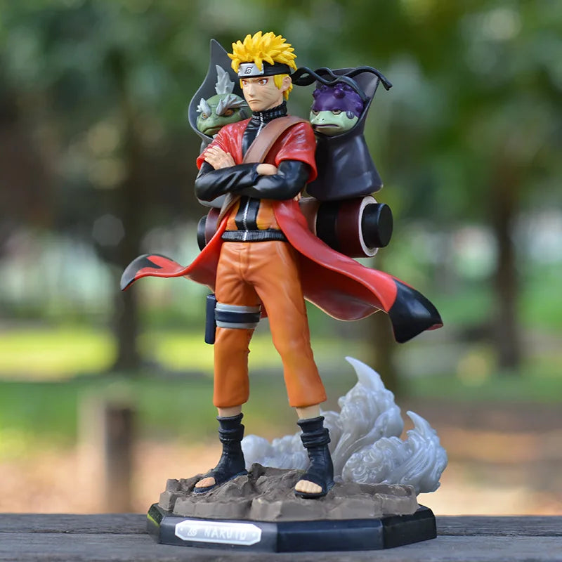 Figurine Naruto Mode Ermite - avec Fukasaku et Shima