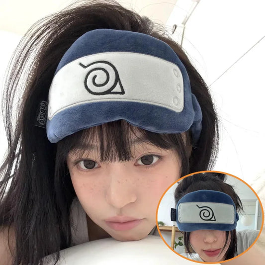 Masque de Sommeil Naruto - Bandeau Frontal de Konoha