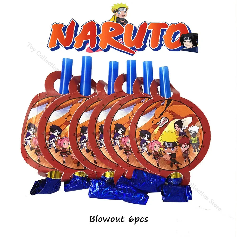 Langues de Belle-Mère Naruto - Lot de 6
