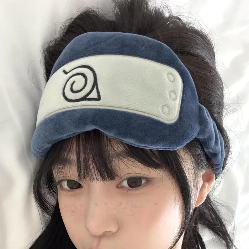 Masque de Sommeil Naruto - Bandeau Frontal de Konoha