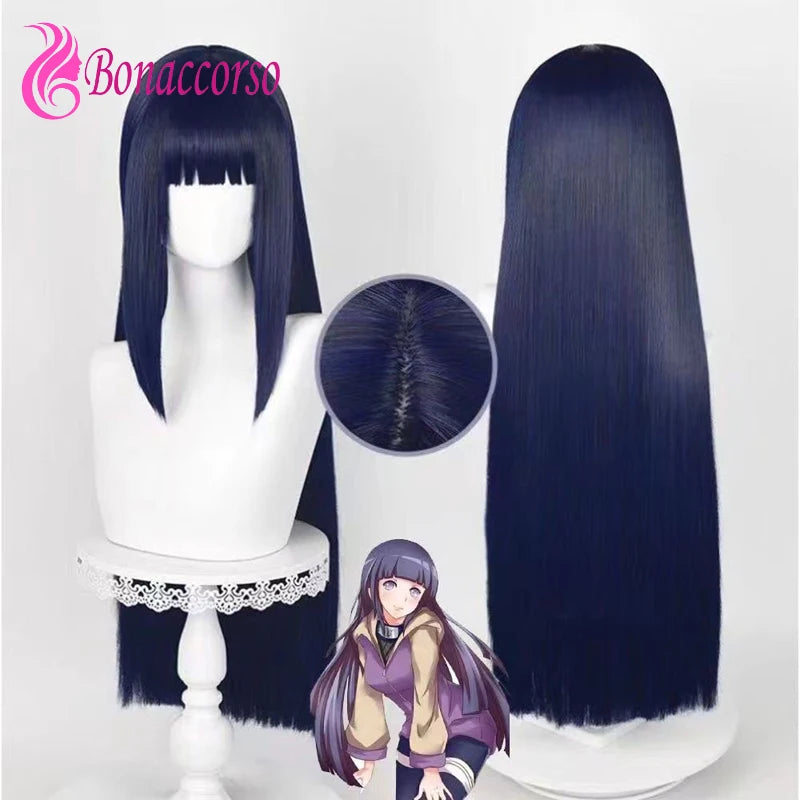 Perruque Cosplay Naruto - Hinata Hyuga