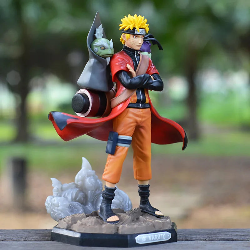 Figurine Naruto Mode Ermite - avec Fukasaku et Shima