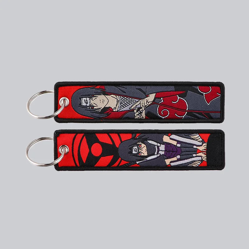 Porte-Clé Naruto - Itachi Uchiha en Manteau Akatsuki