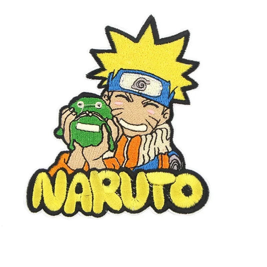 Ecusson Naruto et sa Grenouille (Gama-Chan)