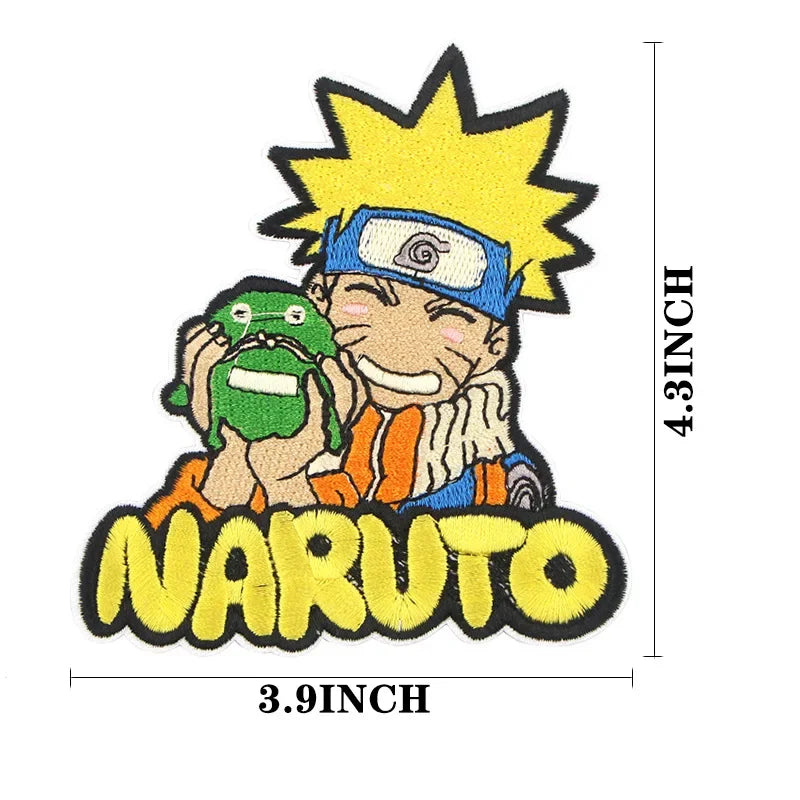 Ecusson Naruto et sa Grenouille (Gama-Chan)