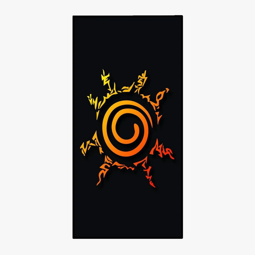 Serviette Naruto - Sceau du Démon Renard à Neuf Queues (Kyûbi Kurama)