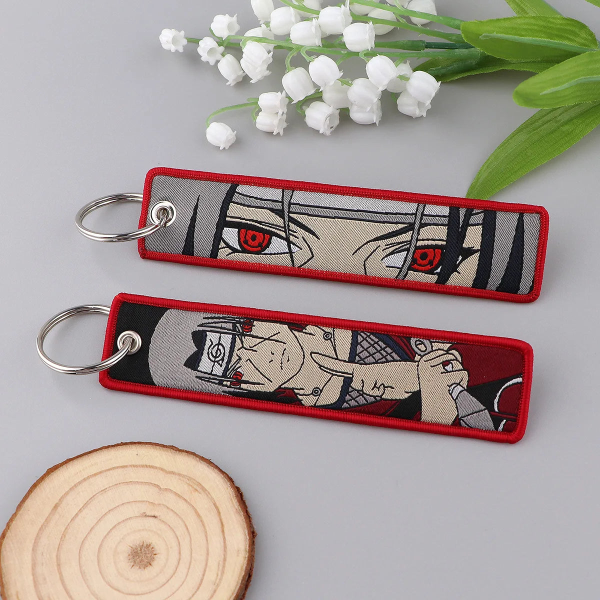Porte-Clé Naruto - Itachi Uchiha, Regard Sharingan