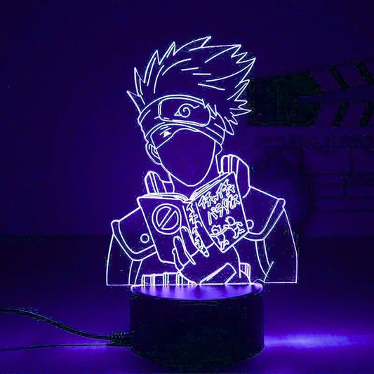 Lampe 3D Naruto - Kakashi Lit le paradis du Batifolage