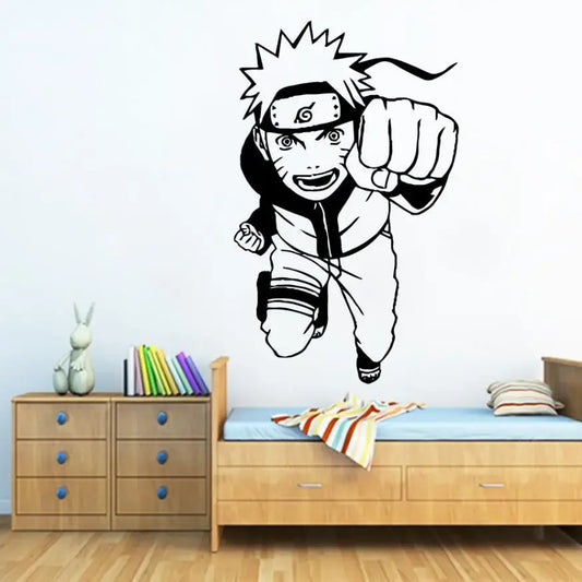 Sticker Mural Naruto Uzumaki 57x35cm