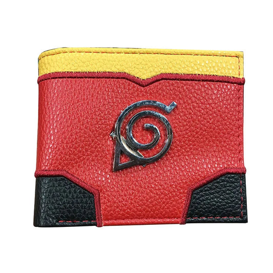 Portefeuille Naruto Konoha (Rouge)