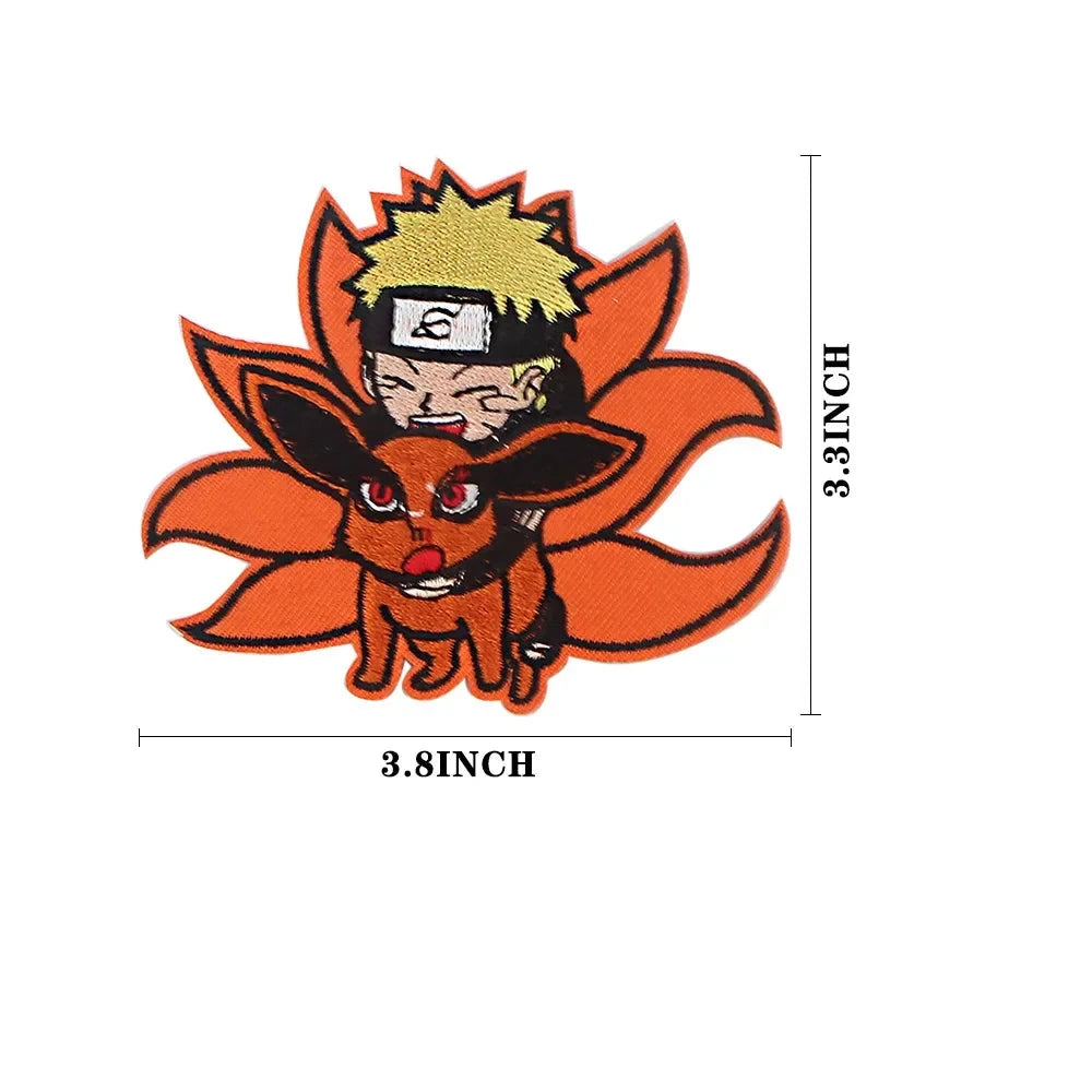 Ecusson Naruto et Kurama