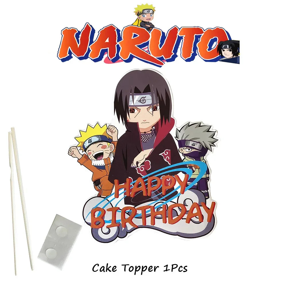 Décoration de Gâteau Naruto - Cake Topper Ninja