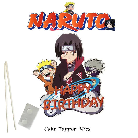 Décoration de Gâteau Naruto - Cake Topper Ninja