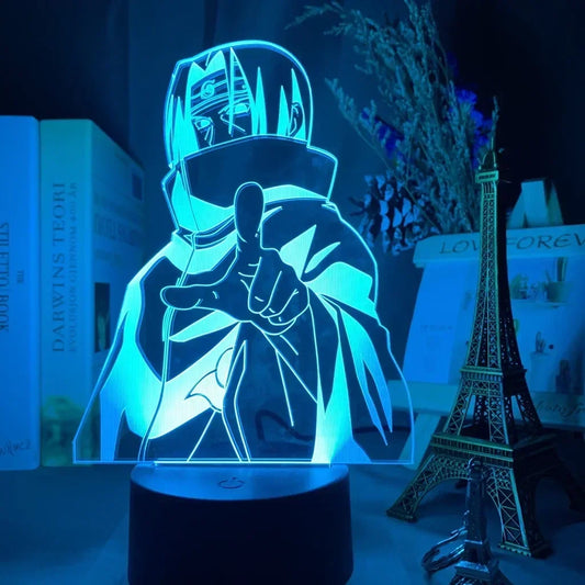 Lampe 3D Naruto - Itachi Uchiha le Frère de Sasuke