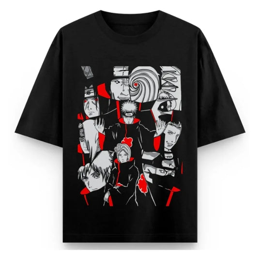 T-Shirt Naruto - Membres de L'Akatsuki
