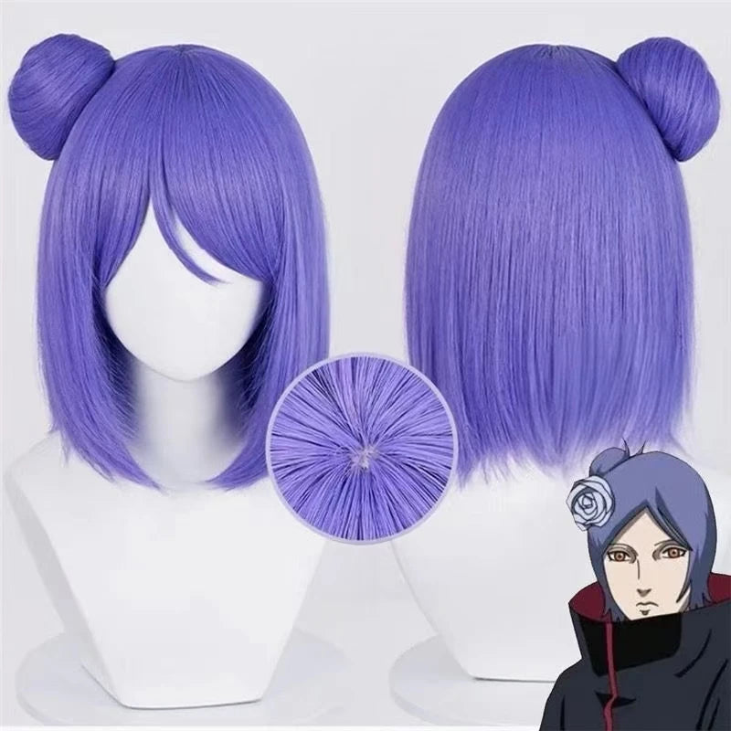 Perruque Cosplay Naruto - Konan