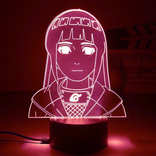 Lampe 3D Naruto - Hinata Hyûga