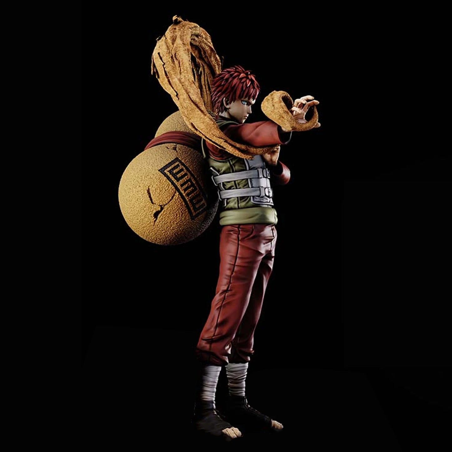 Figurine Naruto - Gaara et sa Gourde de Sable