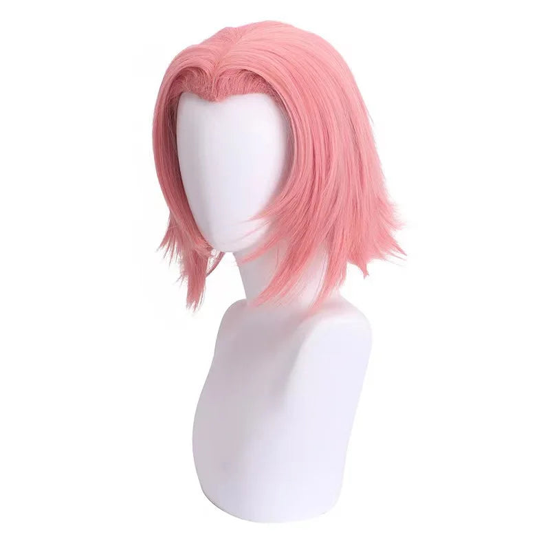 Cosplay Naruto - Perruque Rose Sakura Haruno