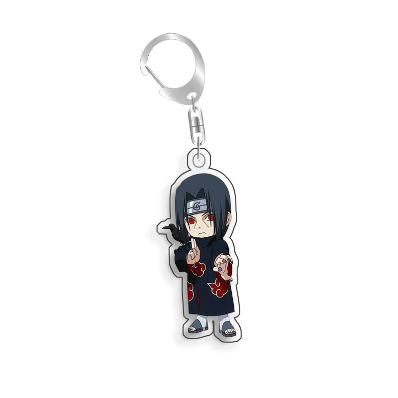 Porte-Clé Acrylique Naruto - Itachi Uchiha de l'Akatsuki